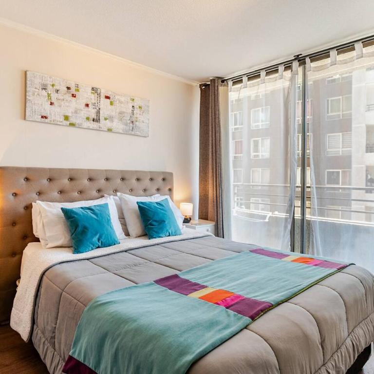Depto Metro U Chile Santiago Centro - One-Bedroom Standard Apartment - 1