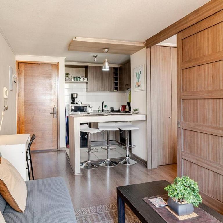 Depto Metro U Chile Santiago Centro - One-Bedroom Standard Apartment - 4