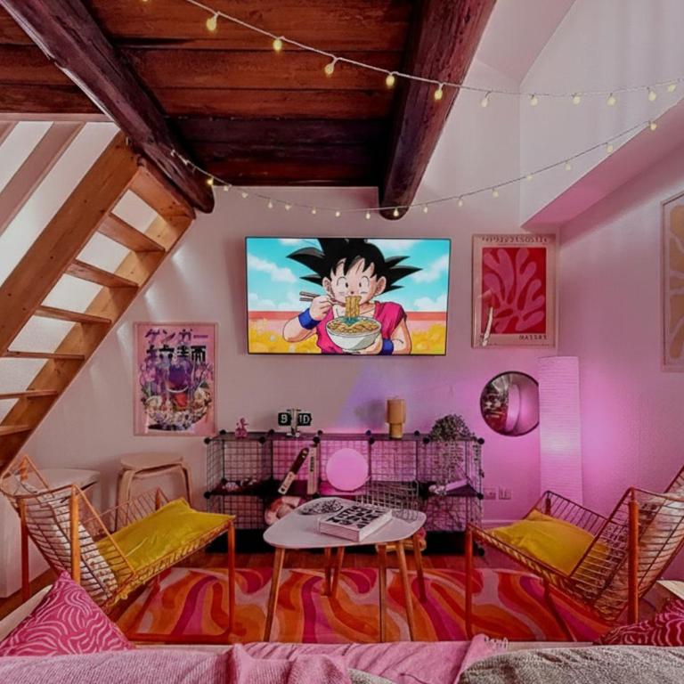 Blush Heaven - Wifi - Netflix - Appartamento con 1 Camera da Letto - 3