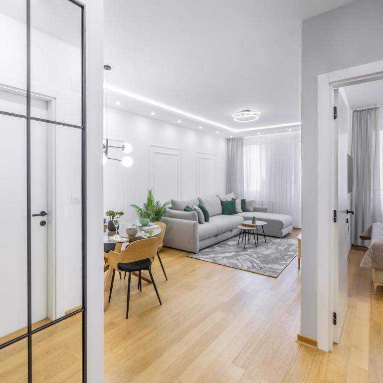 Premier Nova Residence with free parking - Apartman s 1 Spavaćom Sobom i Terasom - 14