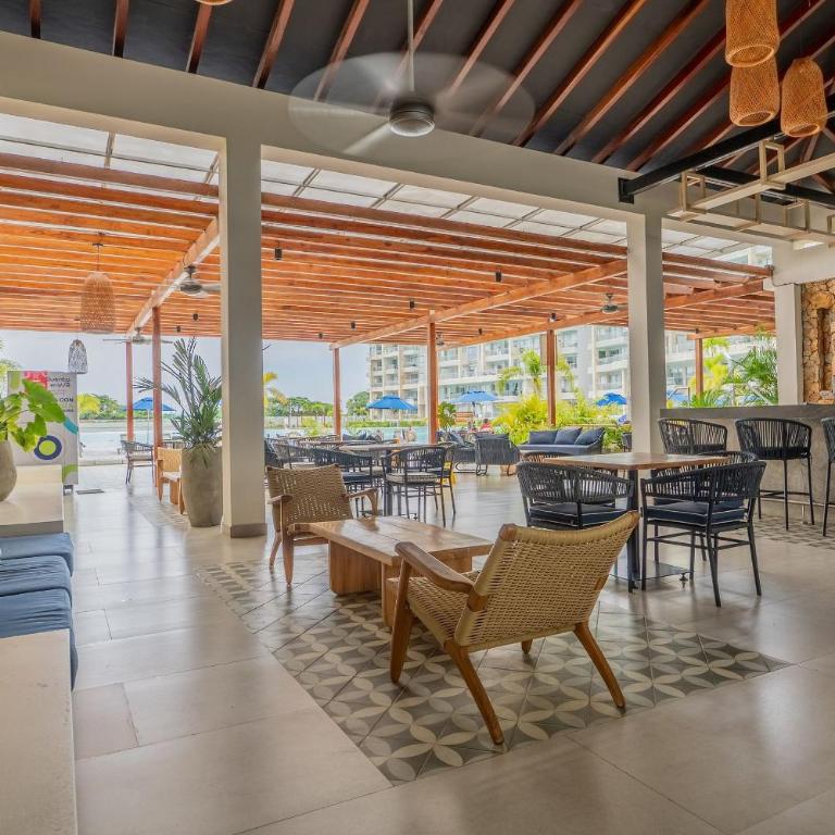 Dream Location in Cartagena | Premium Apartment at Baia Kristal - Deluxe Two-Bedroom Apartment with Garden View - 7