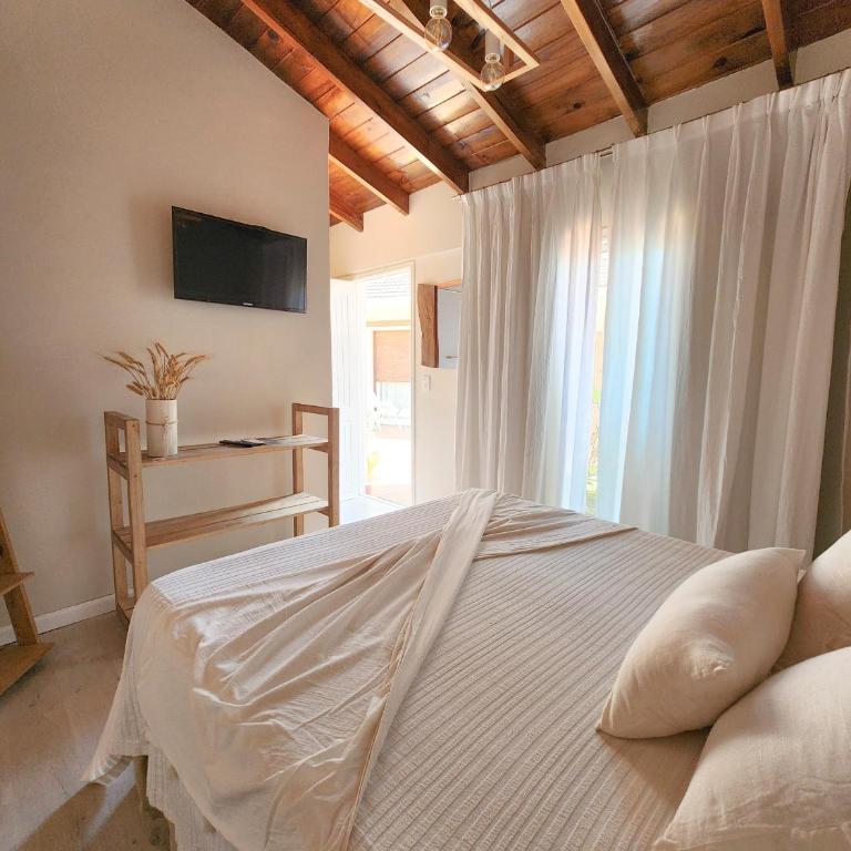 LA CURVA Casa de Playa - Double Room with Private Bathroom - 5