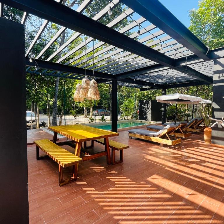 Villa de lujo 5 Rec, Aldea Zama, Casa para 15 personas, Playa Tulum, México - Villa - 58