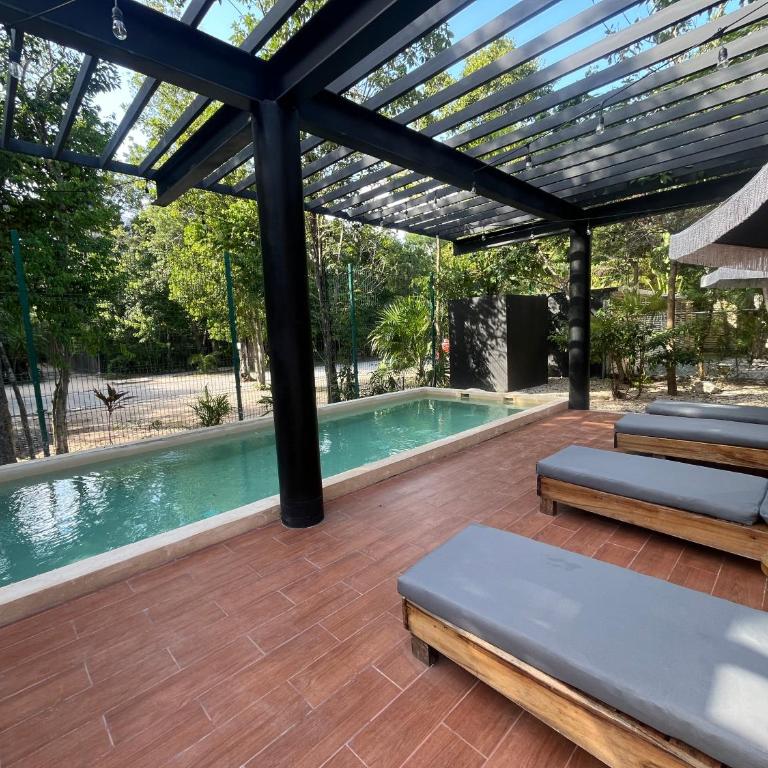 Villa de lujo 5 Rec, Aldea Zama, Casa para 15 personas, Playa Tulum, México - Villa - 60