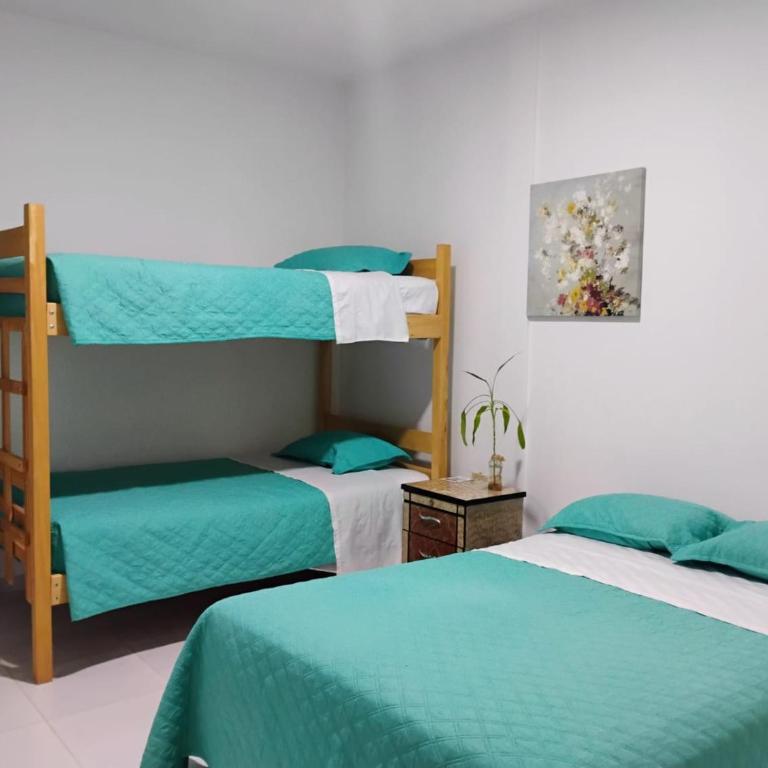 Hosteria La Veleta, Playas - Habitación Cuádruple Estándar - 7