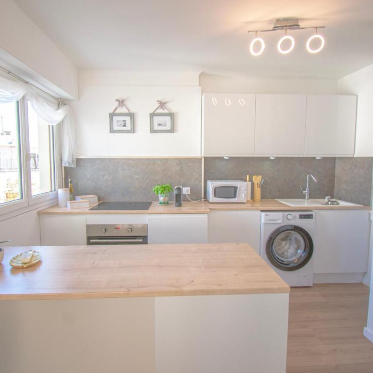 Bright 1Bedroom Apartment, Steps to Juan les Pins Beach - Appartement 1 Chambre - 5