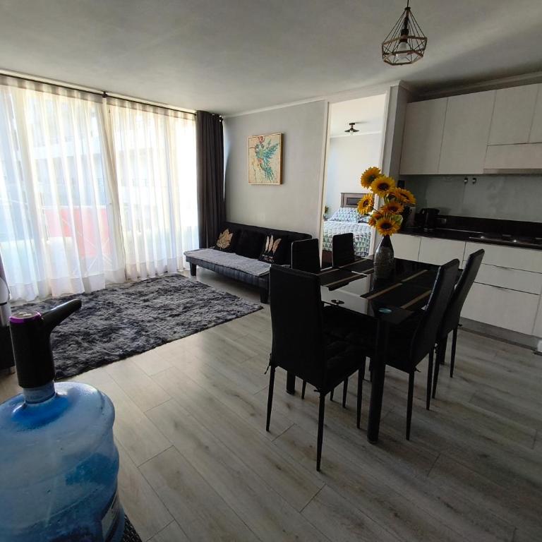 Vive Santiago con Estilo y Espacio - Two-Bedroom Apartment with Terrace - 1