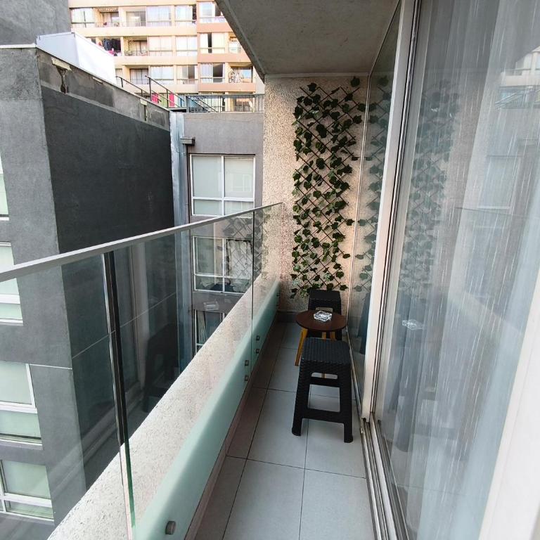 Vive Santiago con Estilo y Espacio - Two-Bedroom Apartment with Terrace - 35
