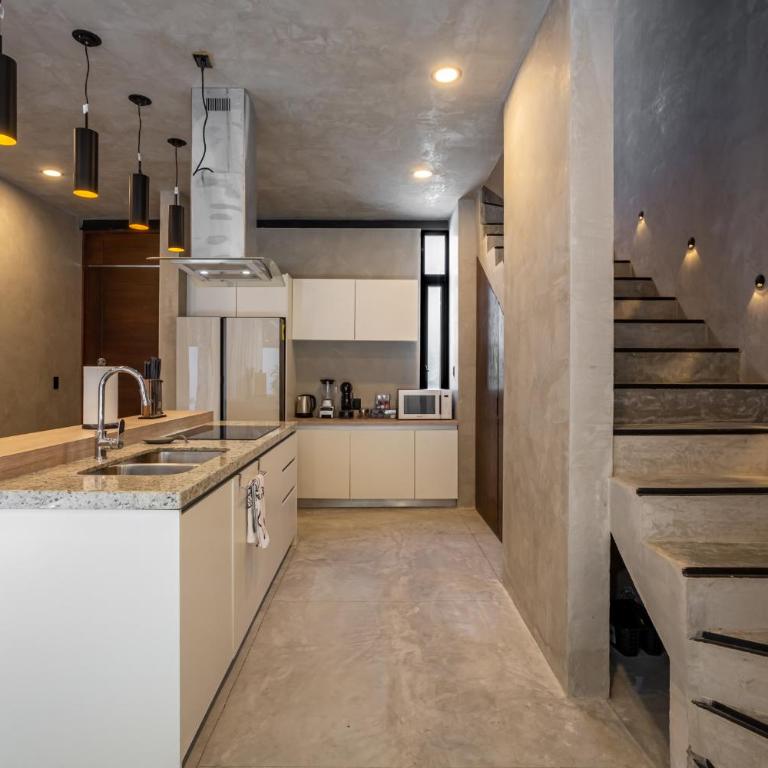 Villa de lujo 5 Rec, Aldea Zama, Casa para 15 personas, Playa Tulum, México - Villa - 11
