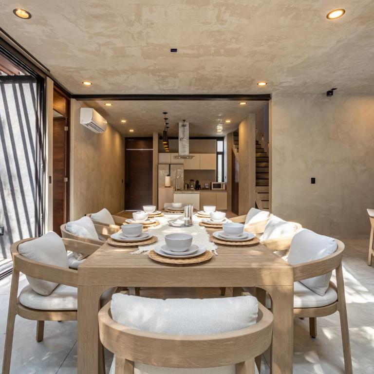 Villa de lujo 5 Rec, Aldea Zama, Casa para 15 personas, Playa Tulum, México - Villa - 13
