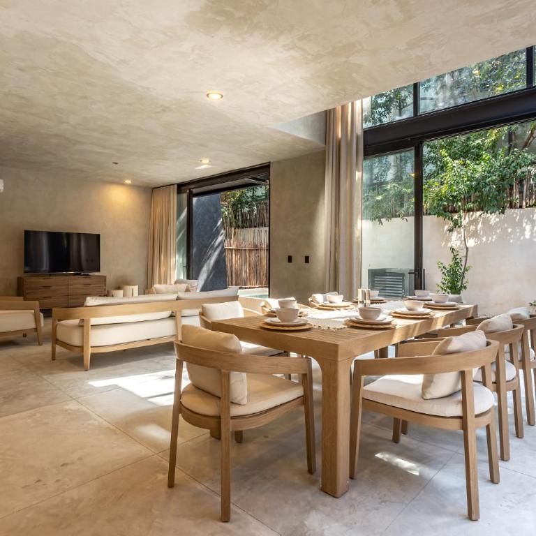 Villa de lujo 5 Rec, Aldea Zama, Casa para 15 personas, Playa Tulum, México - Villa - 16