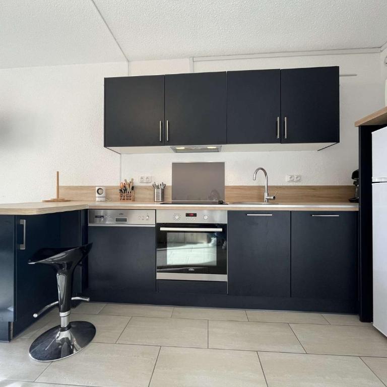 Appartement calme avec piscine commune et loggia GN050-489 - Studio - 4