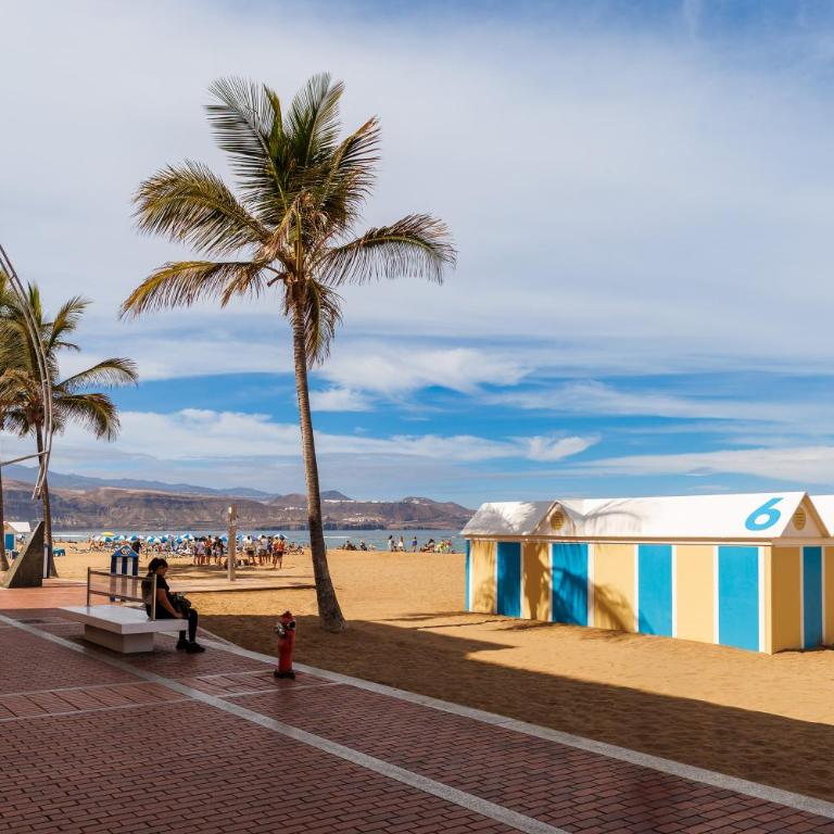 Apartamento Moderno Playa de las Canteras -Las Palmas Gran Canaria - Appartement 2 Chambres - 70