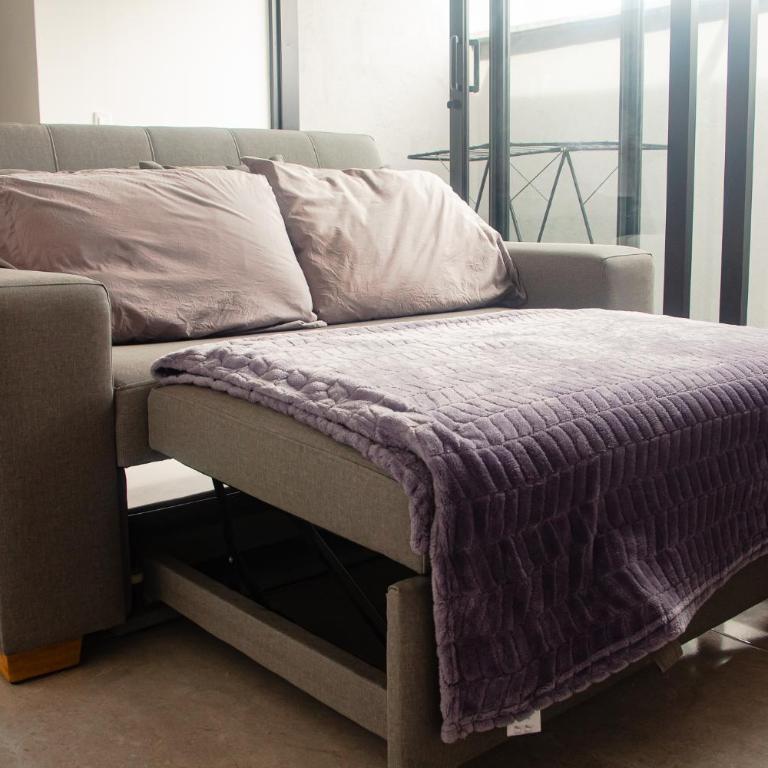 Frente a Viva Envigado, AC, moderno e iluminado - One-Bedroom Apartment - 16