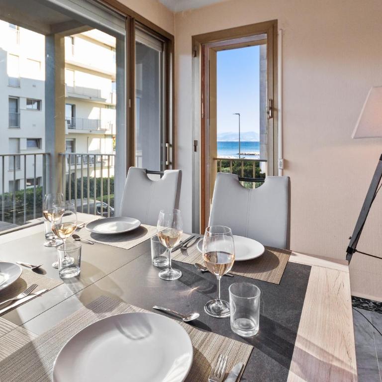 La Plage - Spacieux - Vue Mer - Parking - Clim - Piscine - Appartement - 33