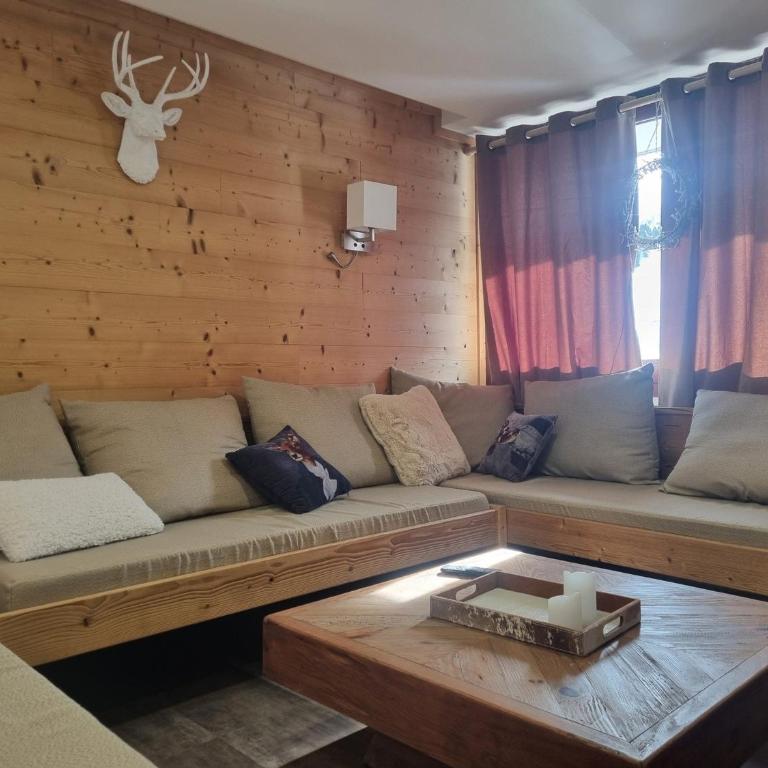 Grand appartement rénové · Proche pistes · Sud · Balcon · 11 pers · Animaux admis - Apartment mit 4 Schlafzimmern - 1