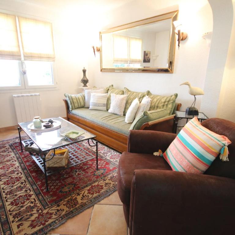 Bel Appartement climatise de plain pied 80m de la mer, wifi, grand sejour 2 chambres belle terrasse LXRM3 - Appartement - Rez-de-Chaussée - 8