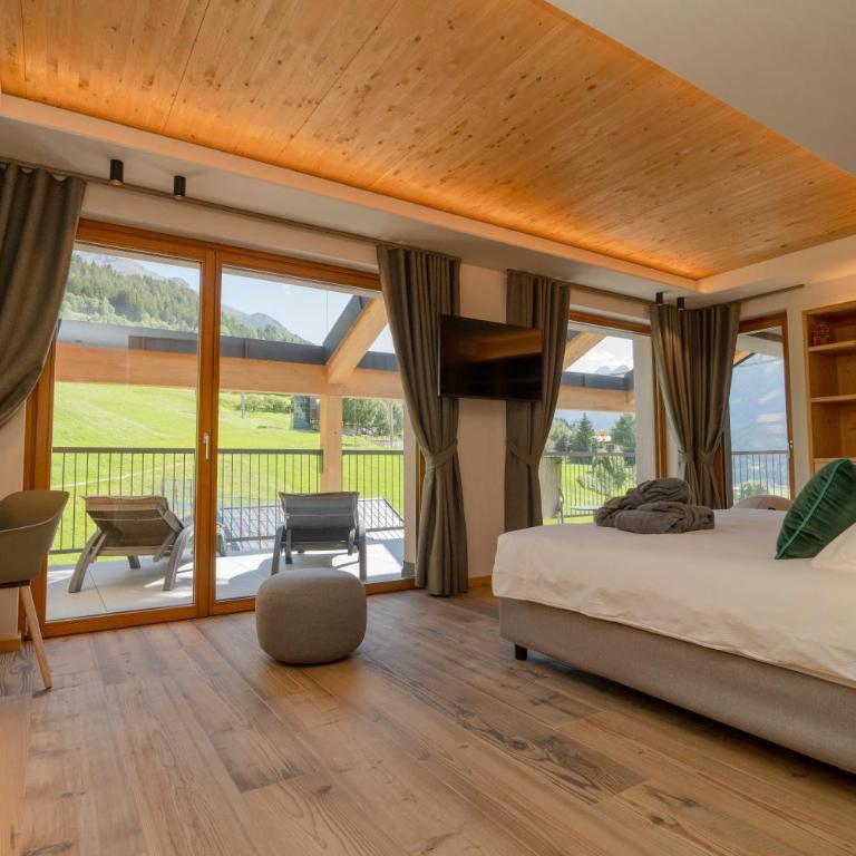 Funivia Bormio Active Hotel - Adults Only - Suite con Balcone - 1