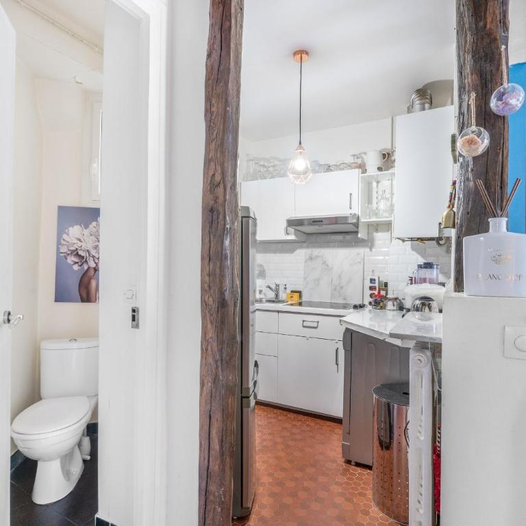Rosiers - Magnifique appartement au centre du Marais - One-Bedroom Apartment - 13