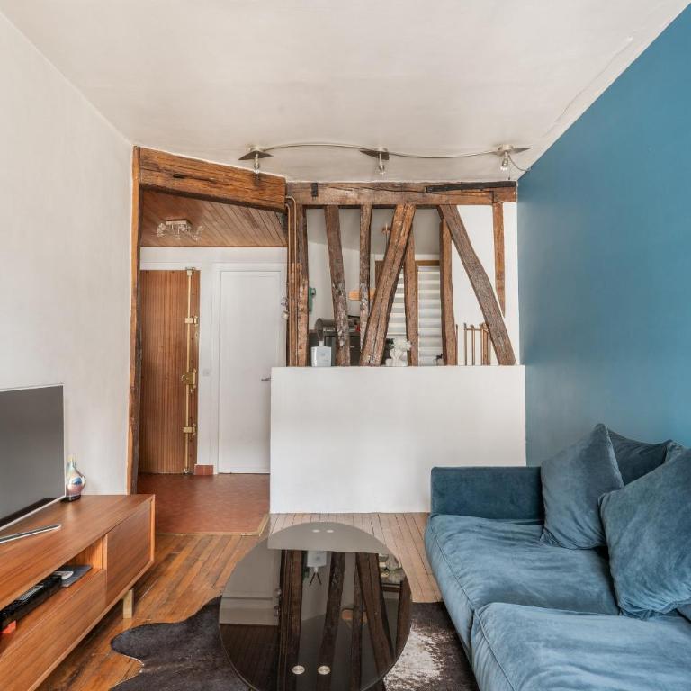Rosiers - Magnifique appartement au centre du Marais - One-Bedroom Apartment - 8