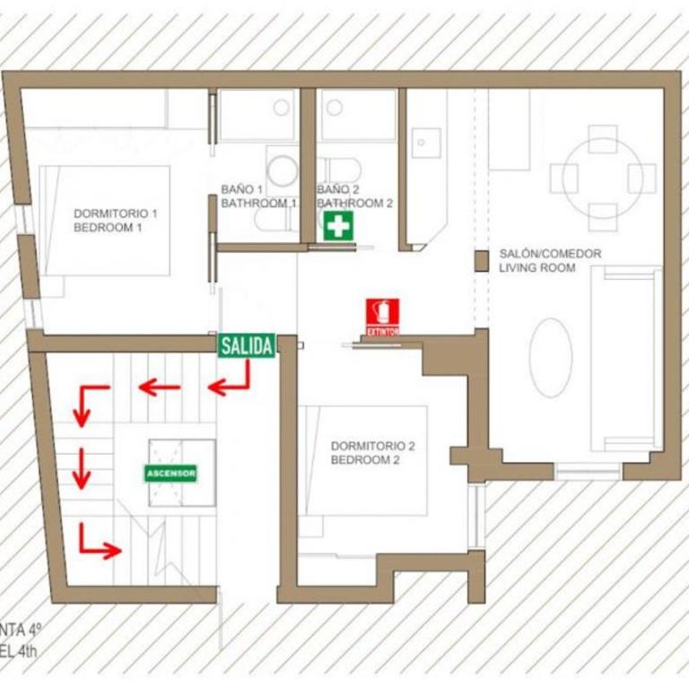 Sophisticated brand new flat in historic district - Apartamento de 2 dormitorios - 22