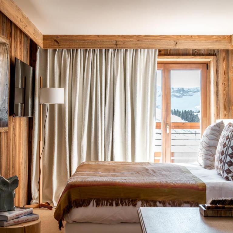 Le Refuge Chez La Tante - Mont d'Arbois - Chambre Triple – Vue sur Montagne - 4