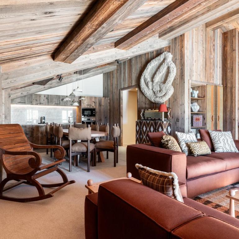 Le Refuge Chez La Tante - Mont d'Arbois - Suite Joly with Mountain View - 6