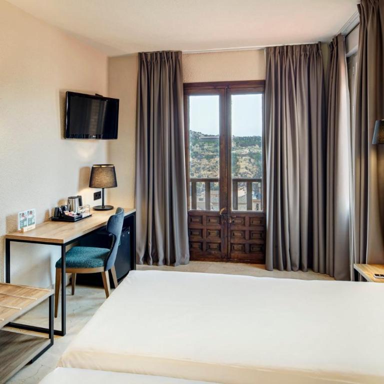 Hotel Sercotel Alfonso VI - Habitación Doble con vistas - 2 camas - 1