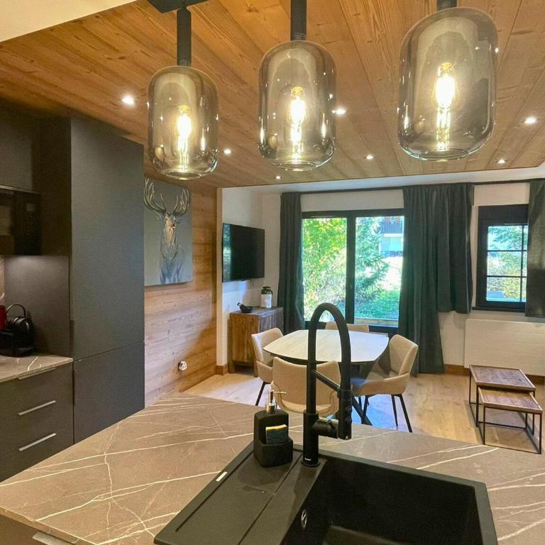 Appartement rénové 4 pers, parking, Les Gets - FR-1-598-181 - Appartamento - 12