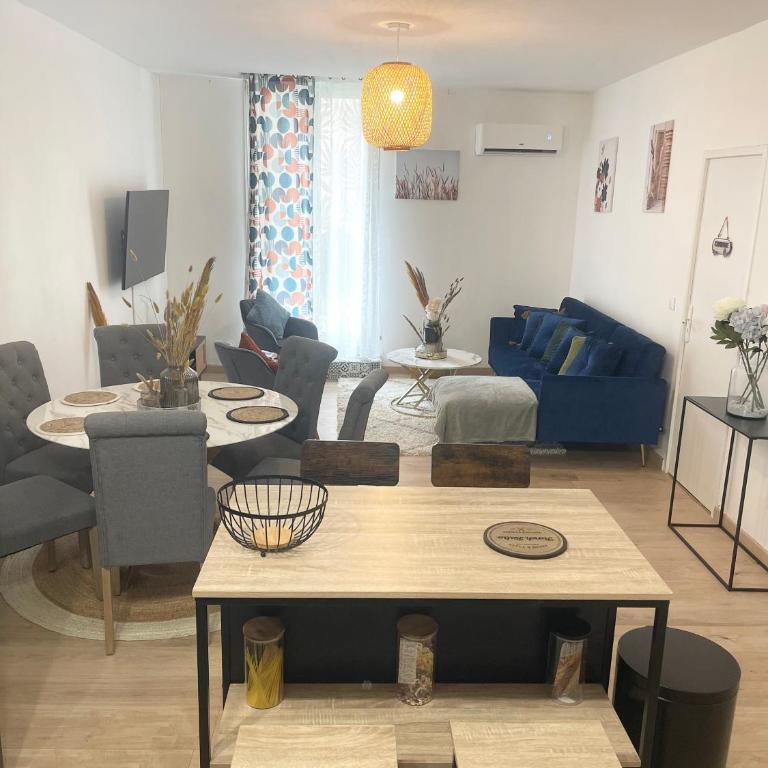 L'Évasion Méditerranéenne -Gare Perpignan - Appartement 2 Chambres - 4