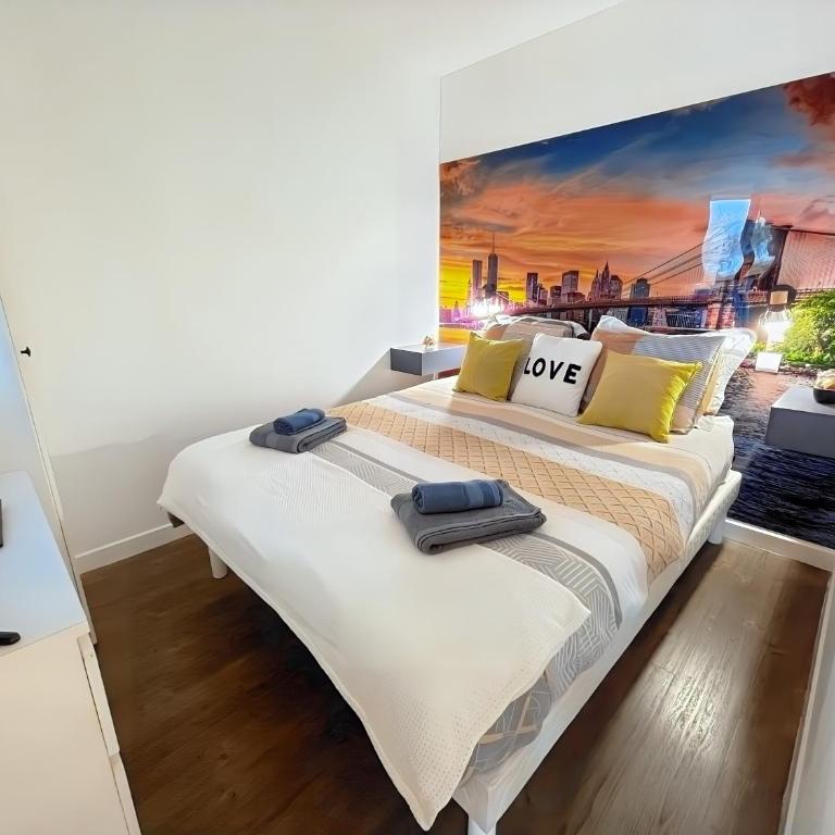 Piscine, parking gratuit et balcon vue sur le golf - Appartamento con 1 Camera da Letto e Balcone - 3