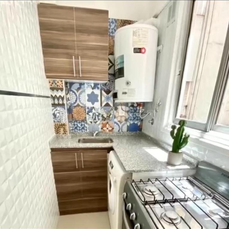 Depto 2 amb Mdp amoblado - Apartamento de 1 dormitorio - 3