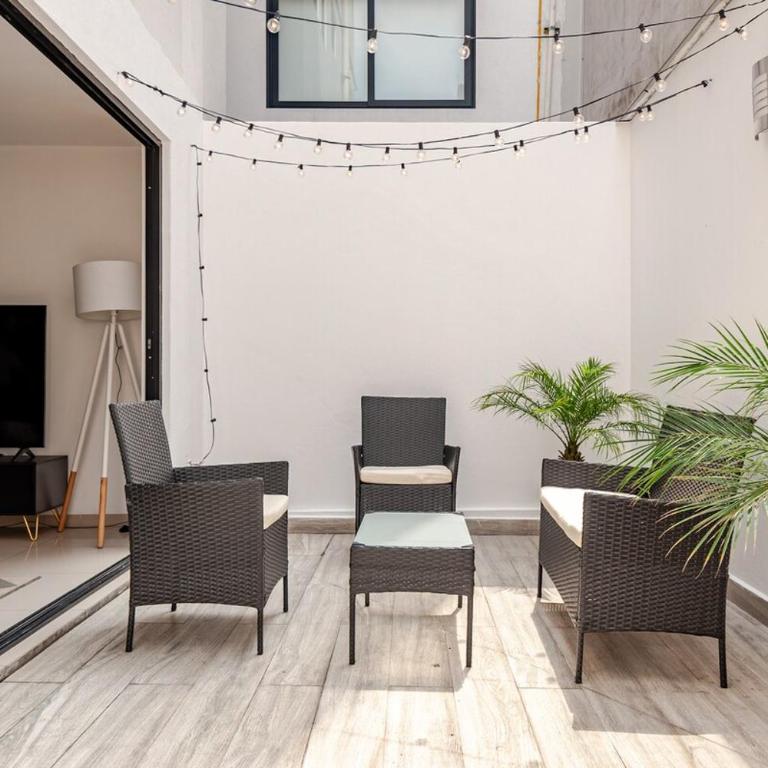 Luxury Garden House Condesa - Terrace & Parking - Apartamento de 3 dormitorios - 38