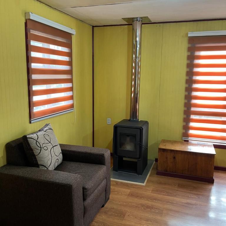 Cabañas el mañio - Three-Bedroom House - 2