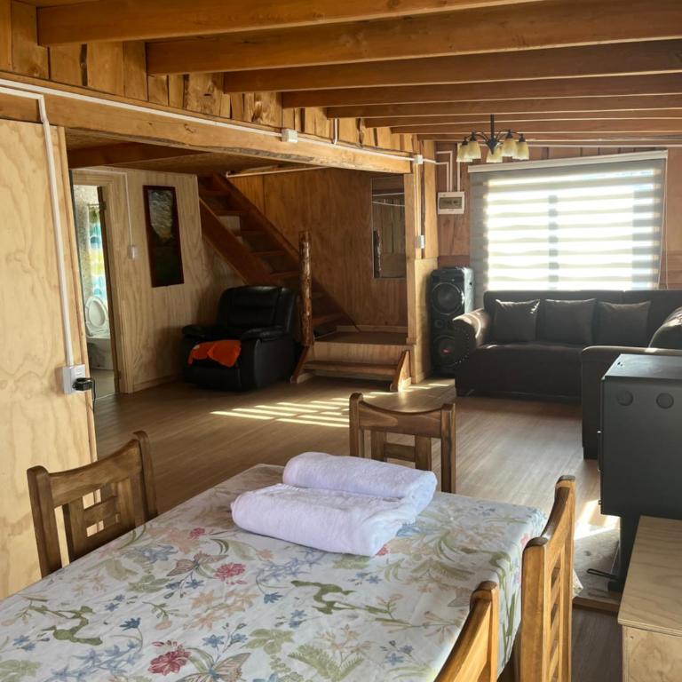 Cabañas el mañio - Four-Bedroom House - 16