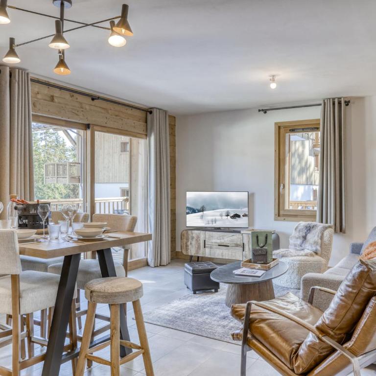 Appartement confortable à Villard-sur-Doron pour 6 personnes avec parking - Appartamento con 3 Camere da Letto - 1