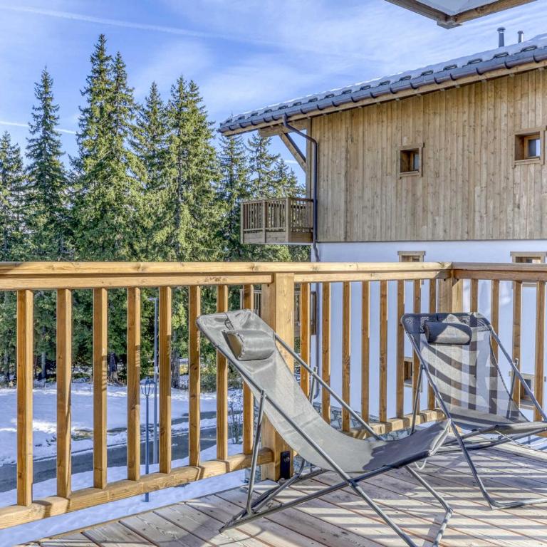 Appartement confortable à Villard-sur-Doron pour 6 personnes avec parking - Appartamento con 3 Camere da Letto - 4