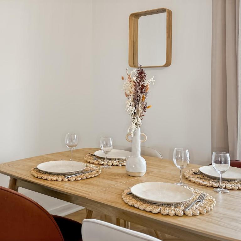 Le Velvet - Balcon & Garage Privé - Calme - Appartement 2 Chambres - 5