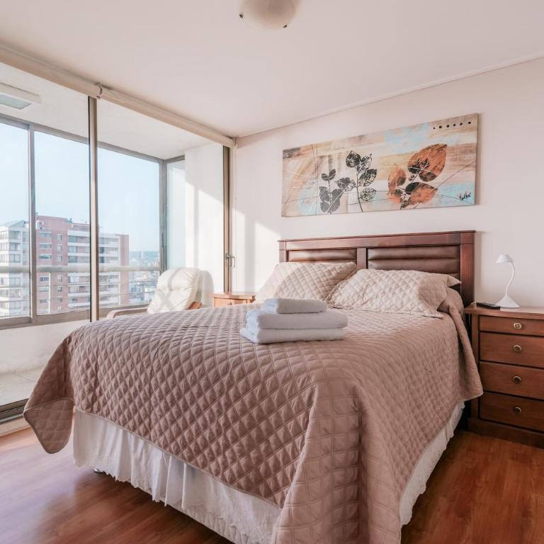 Magnificent ocean view from downtown Viña MINIMO 3 NOCHES - Apartamento de 2 dormitorios - Frente al océano - 36