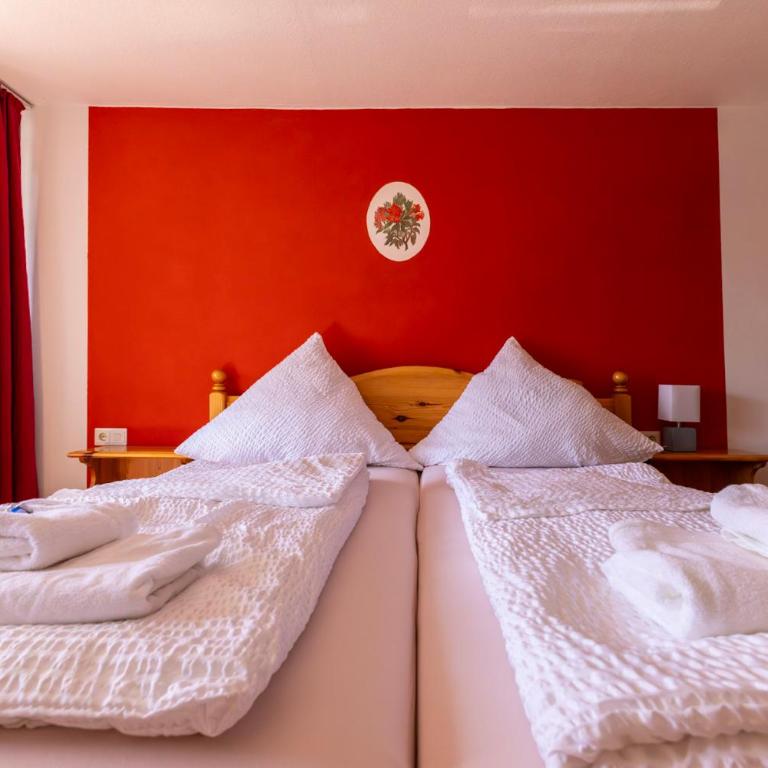 Goldiger Hirsch Pension mit Gemeinschaftsküche - Doppelzimmer mit Balkon - 2