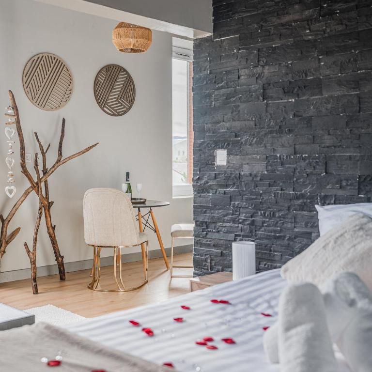Cocoon du Lac Charavines jacuzzi-wifi-parking - Appartement 1 Chambre - 17