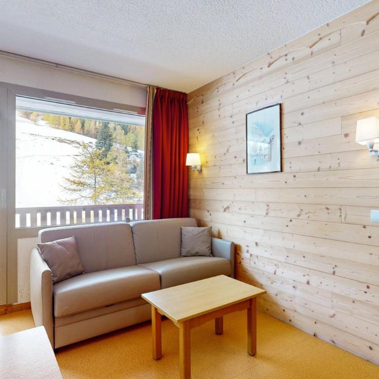 Les Arolles - La Plagne 1800 - Apartment mit 1 Schlafzimmer, Balkon und Bergblick - 2