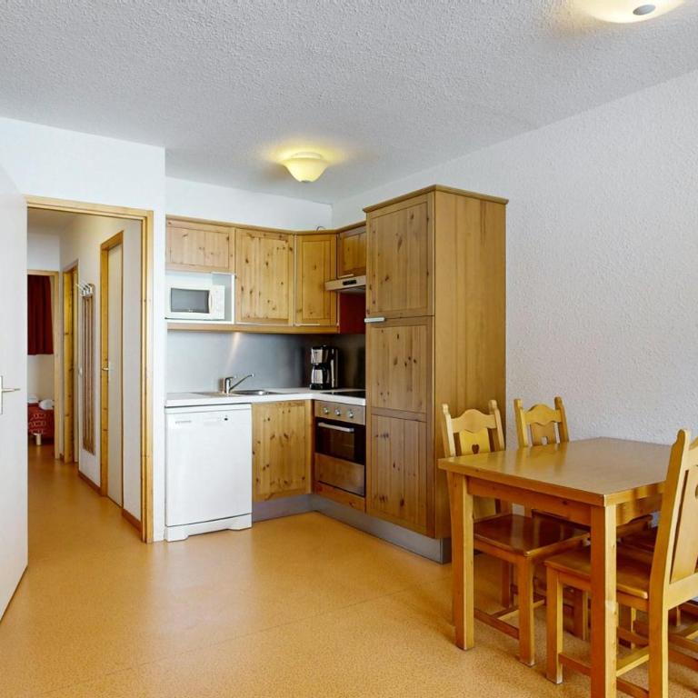 Les Arolles - La Plagne 1800 - Apartment mit 1 Schlafzimmer, Balkon und Bergblick - 5
