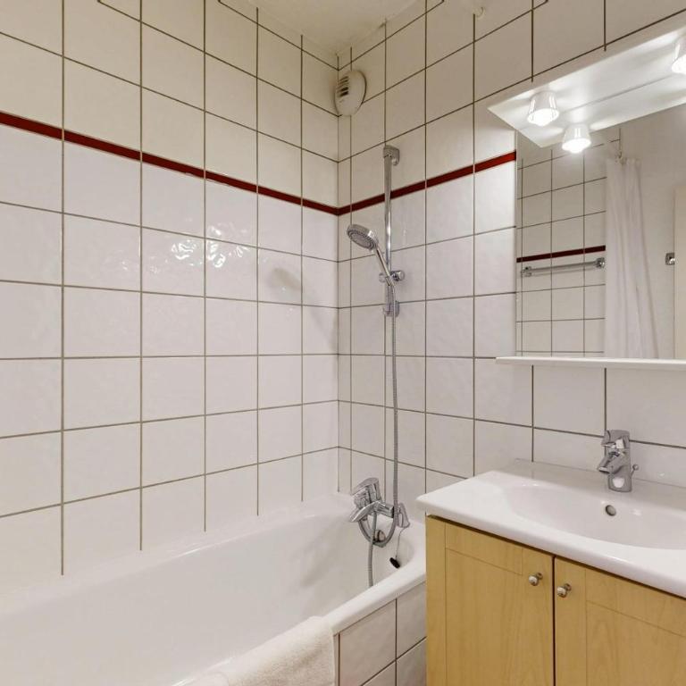 Les Arolles - La Plagne 1800 - Apartment mit 1 Schlafzimmer, Balkon und Bergblick - 6