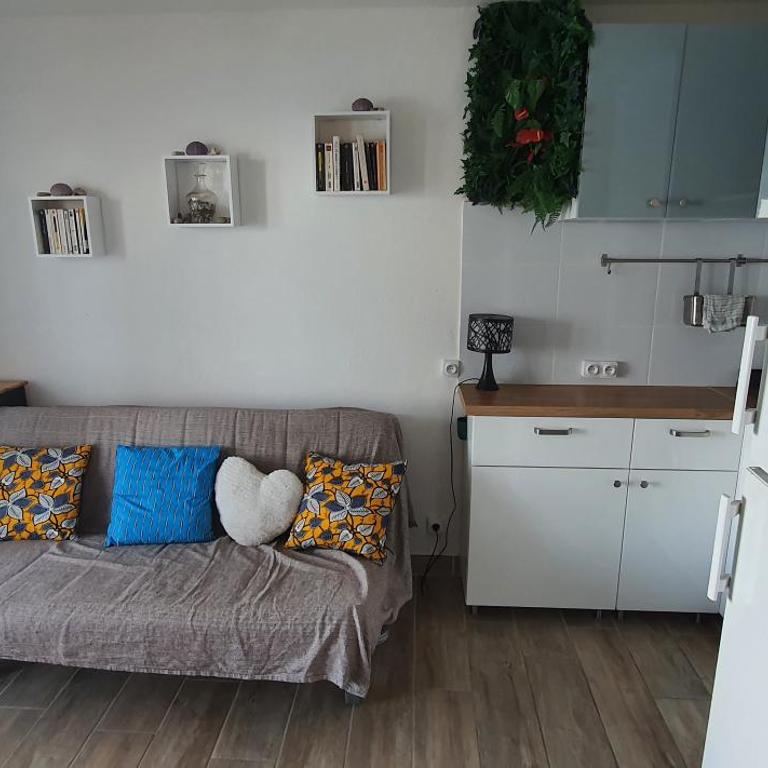 Comme sur un bateau, T2, vue sur mer, terrasse, plage - Apartment mit 1 Schlafzimmer – Nichtraucher - 7