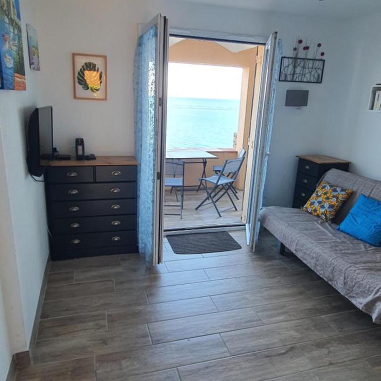 Comme sur un bateau, T2, vue sur mer, terrasse, plage - Apartment mit 1 Schlafzimmer – Nichtraucher - 6