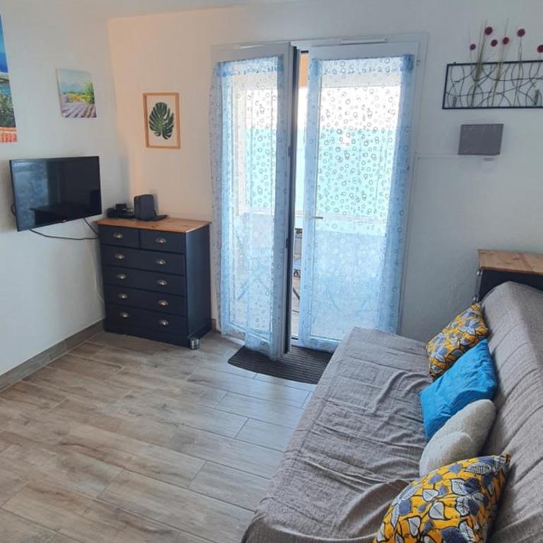 Comme sur un bateau, T2, vue sur mer, terrasse, plage - Apartment mit 1 Schlafzimmer – Nichtraucher - 11