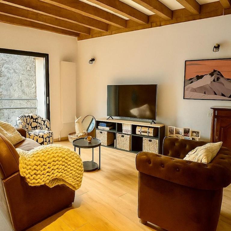 Maison de montagne, charme alpin & cheminée - Maison 2 Chambres - 1