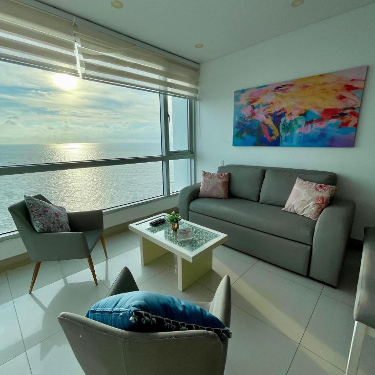Apartamento en Cartagena cerca al Hotel Hilton - Three-Bedroom Apartment - 1