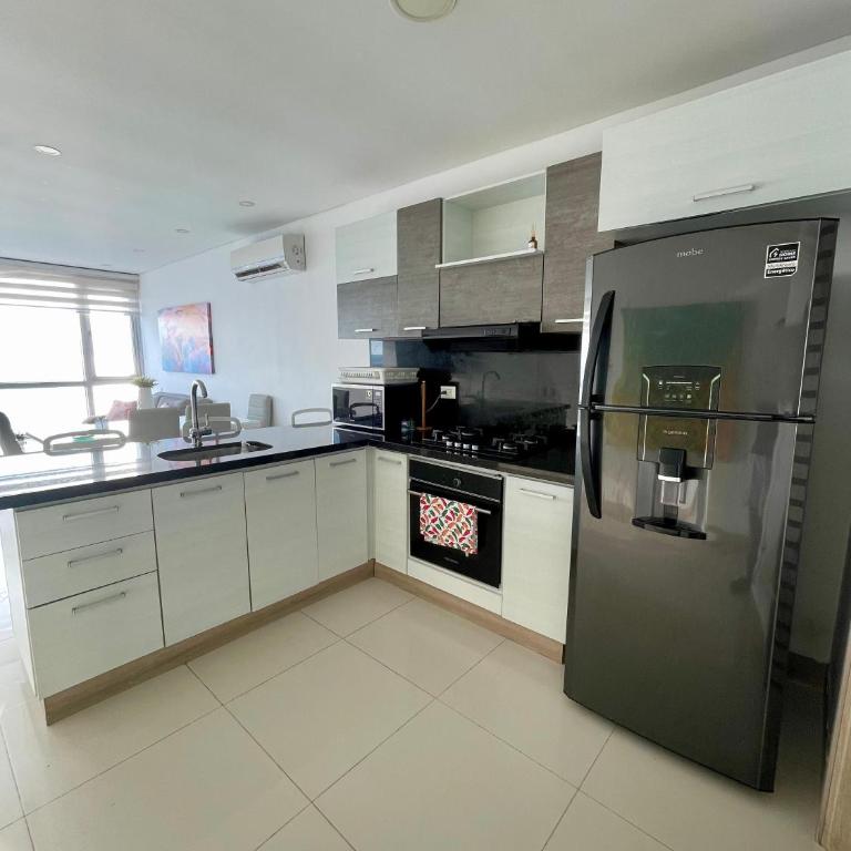 Apartamento en Cartagena cerca al Hotel Hilton - Three-Bedroom Apartment - 14
